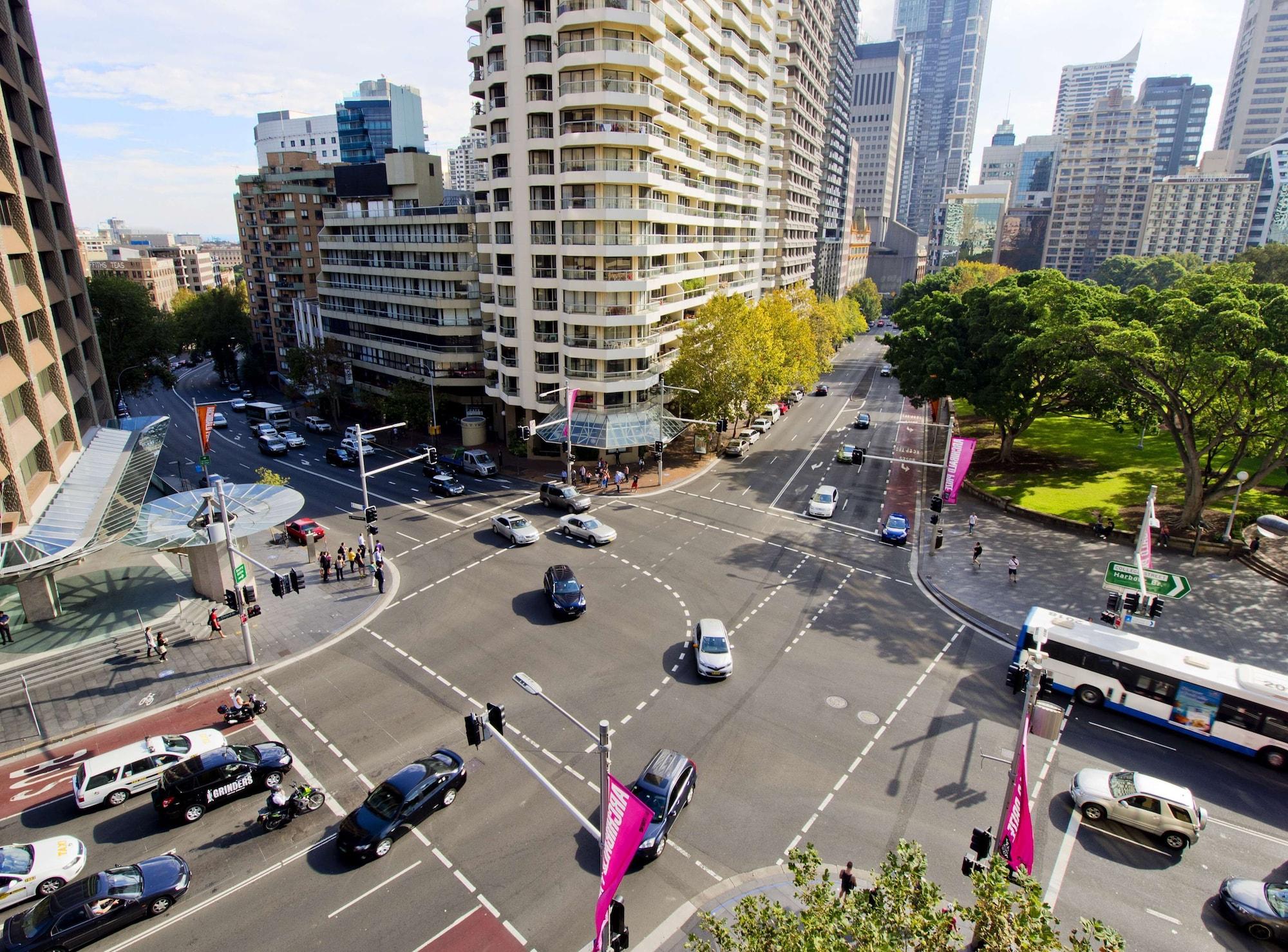 Oaks Sydney Hyde Park Suites Exteriér fotografie